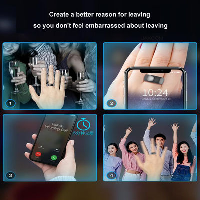 NXP Smart CDX AI Ring 0,06kg Perangkat Medis OLED AI Gelang Pintar