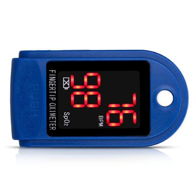 FCC Portabel OLED Digital Display Ujung Jari Pulse Oximeter