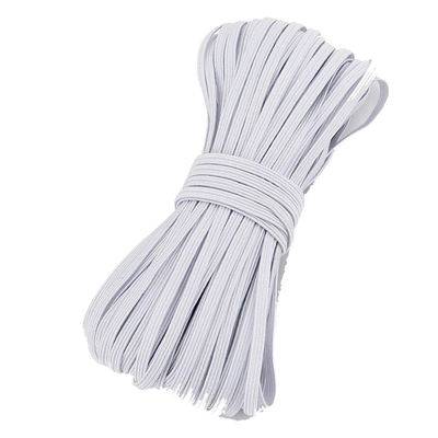 3mm Spandex Flat Round Elastic Earloop Untuk Masker Bedah Sekali Pakai