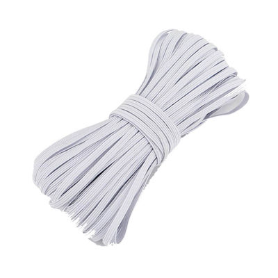 3mm Spandex Flat Round Elastic Earloop Untuk Masker Bedah Sekali Pakai