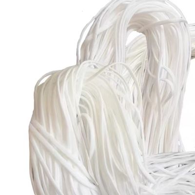 3mm Spandex Flat Round Elastic Earloop Untuk Masker Bedah Sekali Pakai