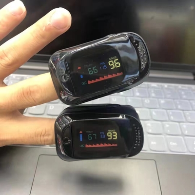 Oksimeter Denyut Jari Genggam Dengan Layar OLED TFT Warna