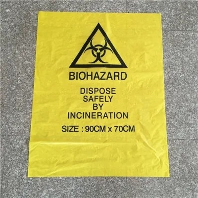 Tas Biohazard Autoclave Sekali Pakai Merah Kuning Tugas Berat Untuk Klinik