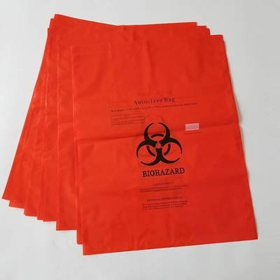 Kantong Sampah Biohazard Plastik PE Medis Untuk Rumah Sakit / Lab